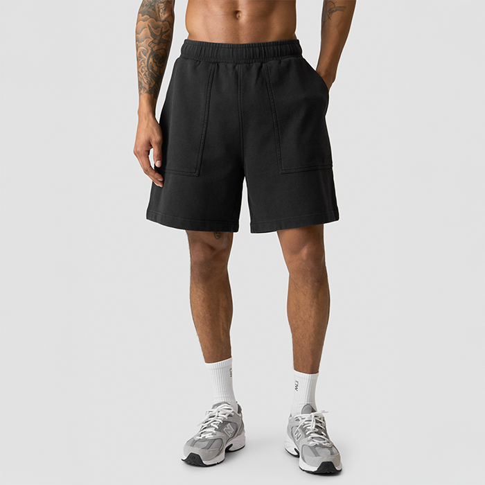 Grit Sweatshorts Svart
