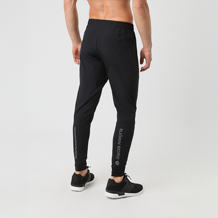 Running Pants Bukser Svart