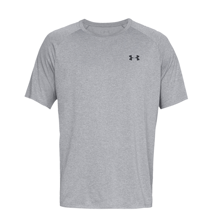 UA Tech SS Tee, Steel