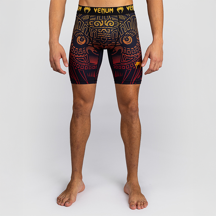Venum Quetzal Fury Vale Tudo Shorts Svart R&oslash;d Oransje