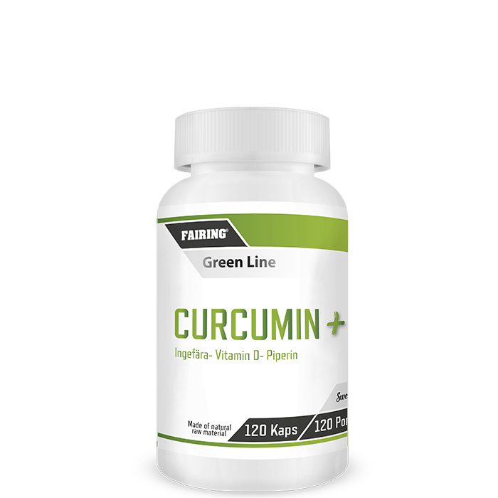 Curcumin+ Gurkemeie ekstrakt 120 kapsler