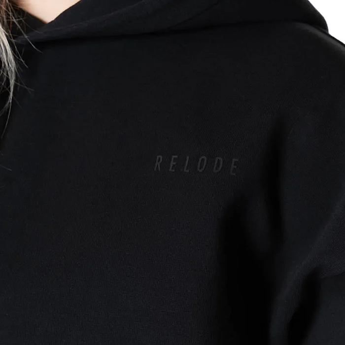 Clean Oversized Hettegenser Svart