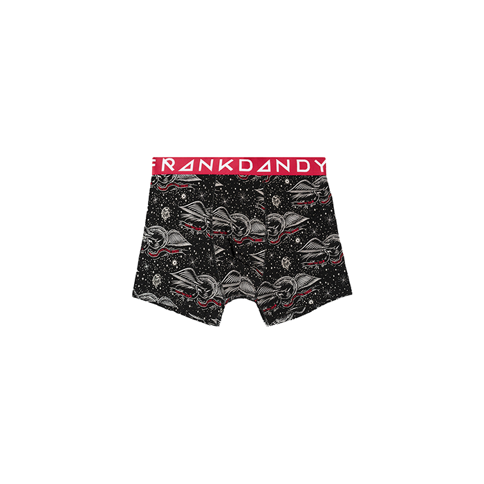 Boxershorts 5 pack Svart R&oslash;d