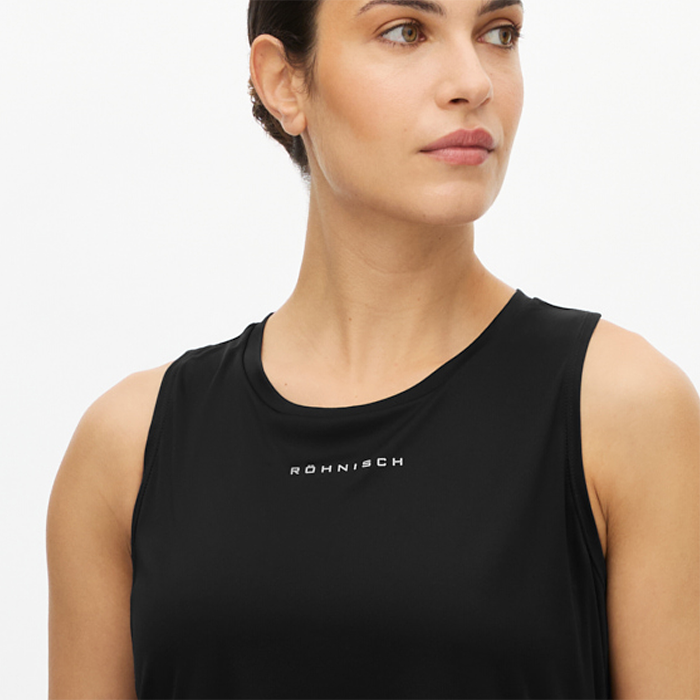 Team Logo Singlet Svart