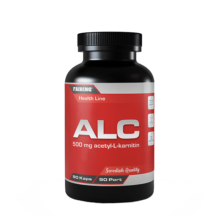 ALC (Acetyl L-Karnitin) Fettforbrenner 90 kapsler