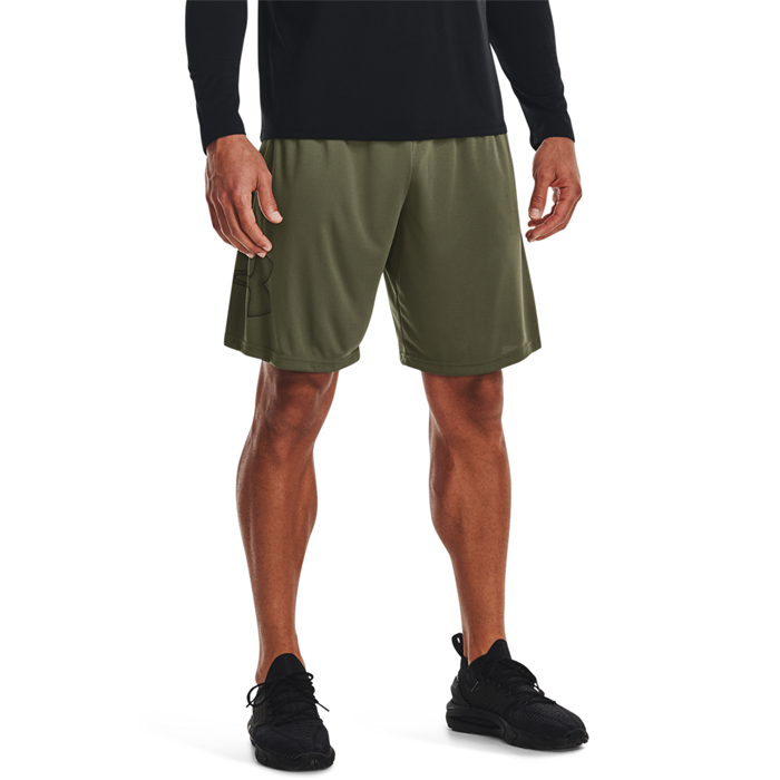 Ua Tech Graphic Short, Marine Od Green, Xl, Løpeshorts