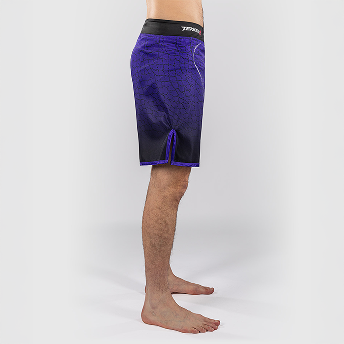 Venum x TEKKEN 8 Fightshorts Kazuya Svart Lilla