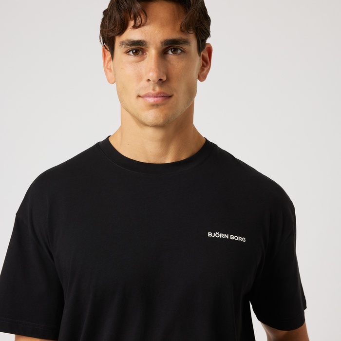 Borg Gym Oversized T-skjorte Svart