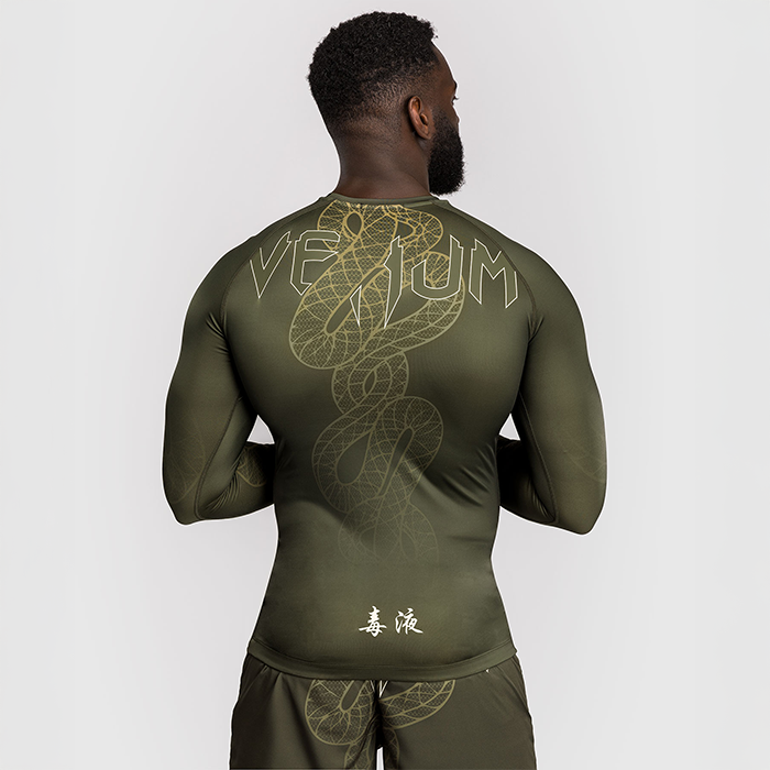 Serpenti Rashguard Lang Erme Khaki Bronse Ivory