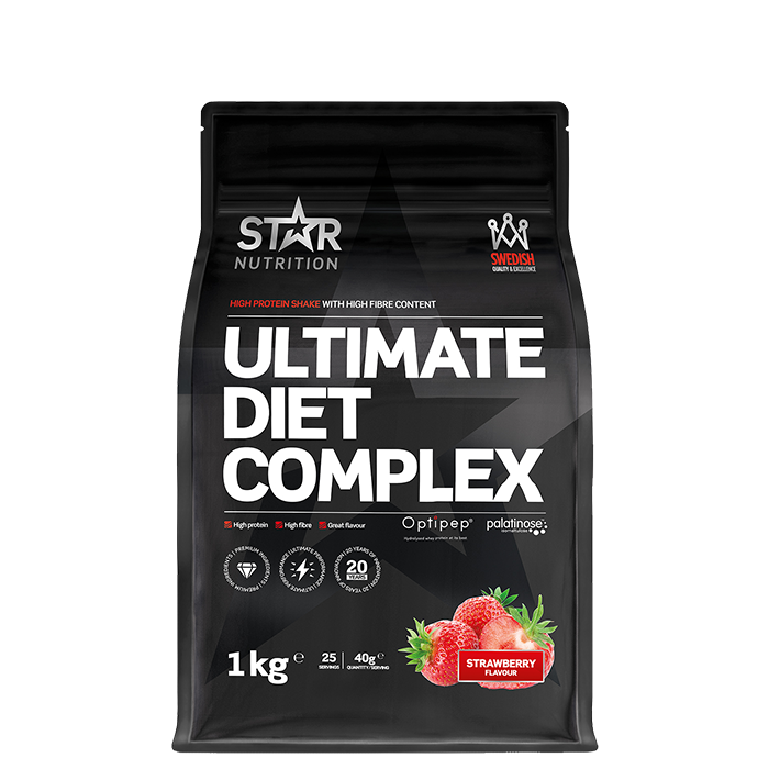 Ultimate Diet Complex M&aring;ltidserstatning 1 kg strawberry