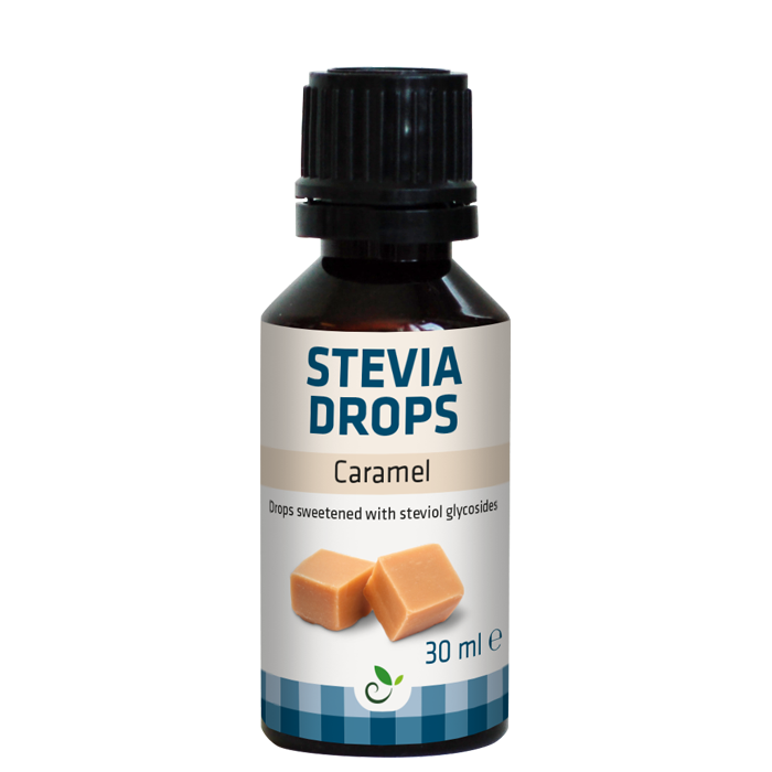 Stevia Dr&aring;per Karamell 30 ml