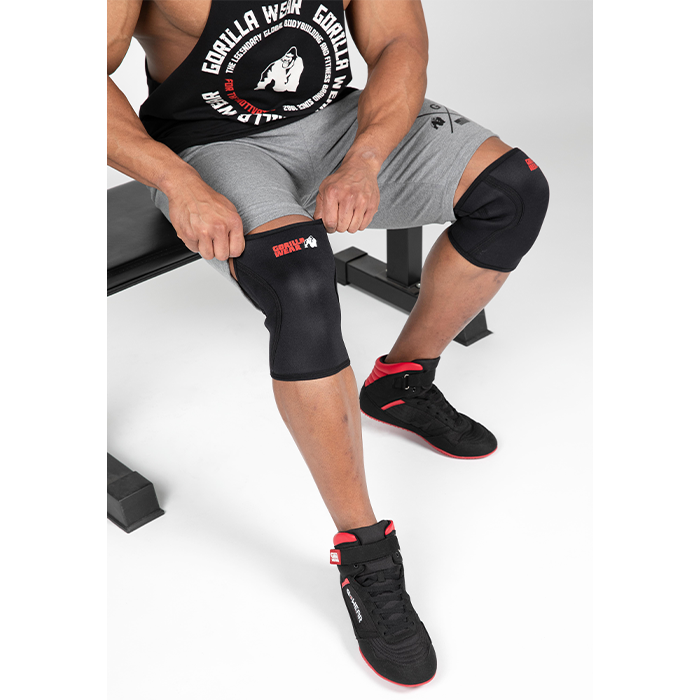 7 MM Knee Sleeves, Black