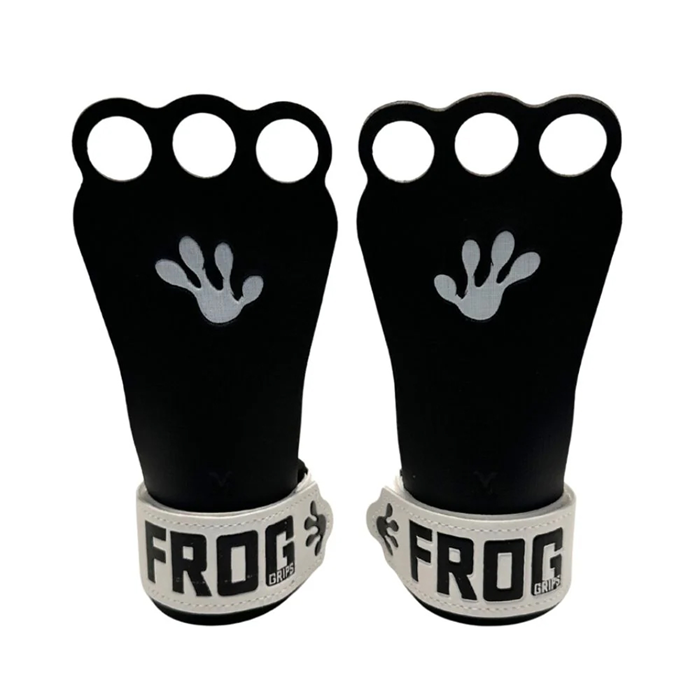 Frog Grips Base HD Treningsgrep 2.0 3 Hull Svart Hvit
