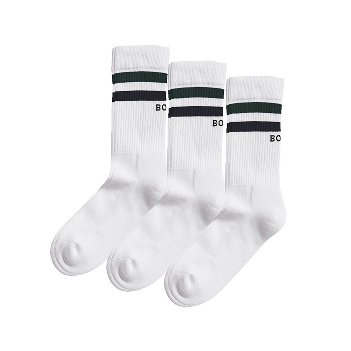 Core Crew Sock 3p White,   Sokker
