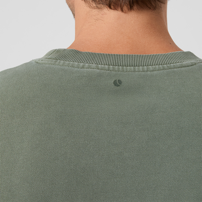 Oversized Sweatshirt Gr&oslash;nn