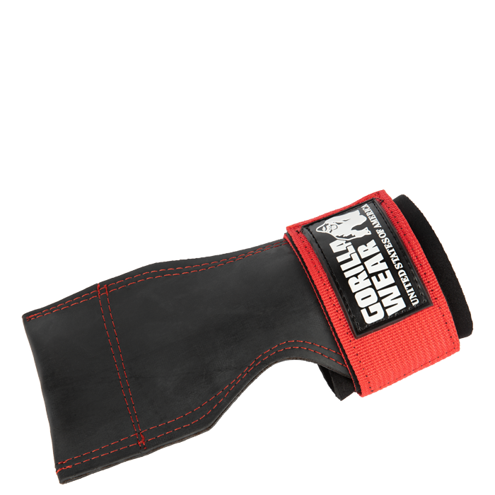 Lifting Straps Svart/R&oslash;d
