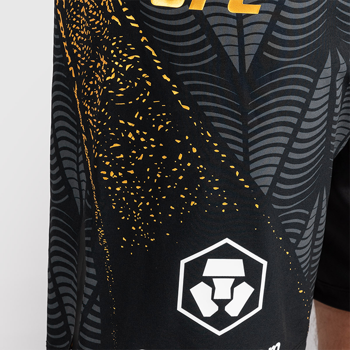 UFC Zenith by Venum Fight Night Fightshorts Lang modell Svart Gull