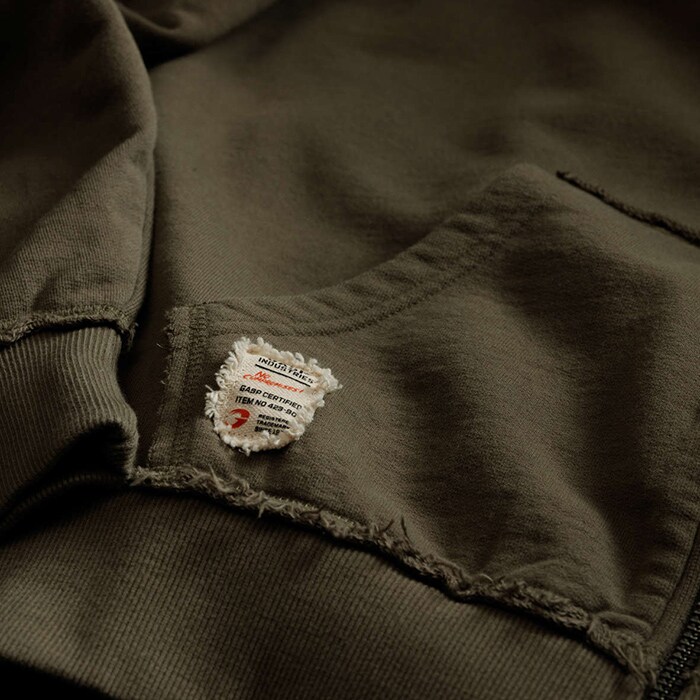 Original Hettegenser Gr&oslash;nn Vasket