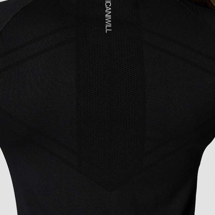 Everyday Seamless T-shirt, Black, M