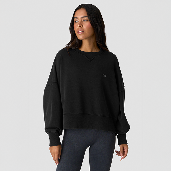 Essence Oversized Sweatshirt Svart