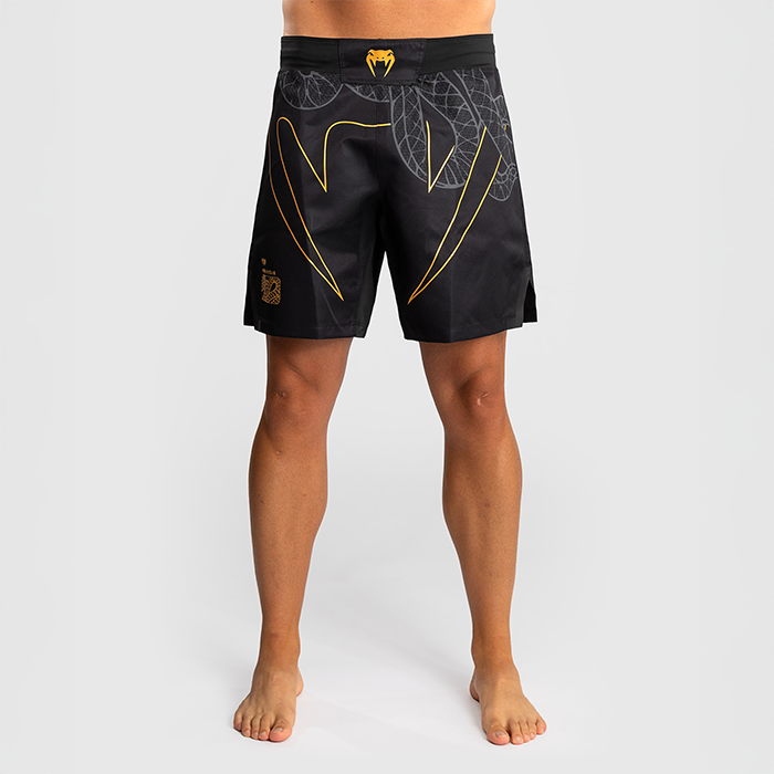 Serpenti Fightshorts Svart S&oslash;lv Gull
