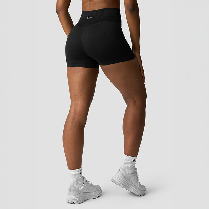 Define Seamless V-formede shorts Svart