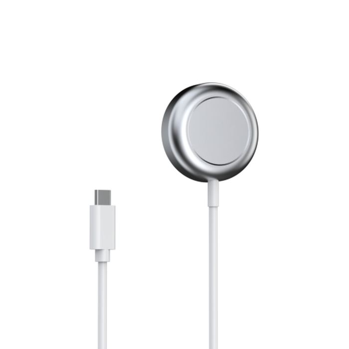 Lader for Apple Watch og Samsung Galaxy Watch USB-C Hvit 1 m