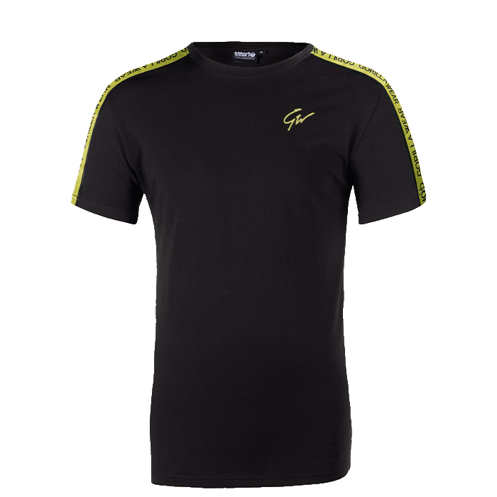 Chester T-Shirt, Black/Yellow