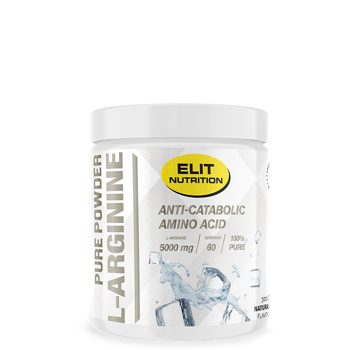 Elite 100% L-Arginin pulver 300 g neutral