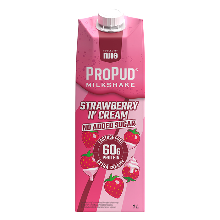 ProPud Protein Milkshake 1 L Vanilje Vanilla Ice Cream