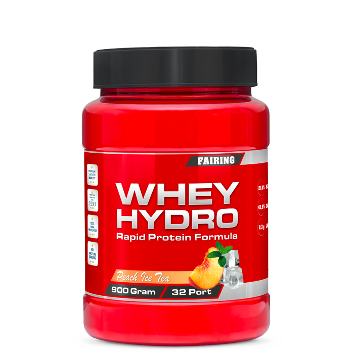 Whey Hydro Myseprotein 900 g Peach Ice Tea