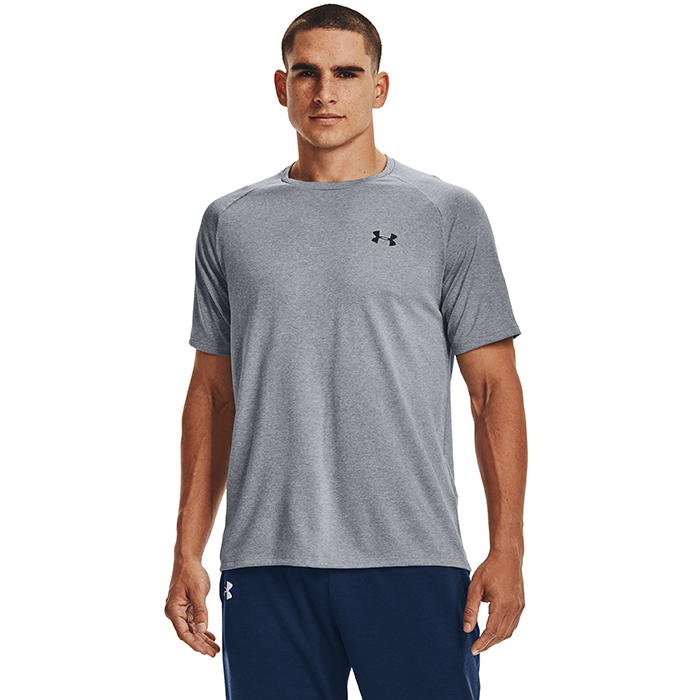 UA Tech SS Tee, Steel