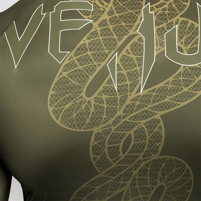 Serpenti Rashguard Lang Erme Khaki Bronse Ivory
