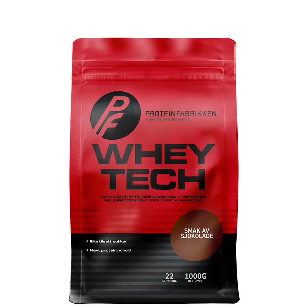 Whey Tech Protein, 1 kg sjokolade