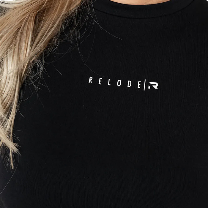 Aura Seamless T‑skjorte Svart