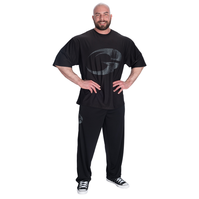 Mesh Iron T-skjorte Svart
