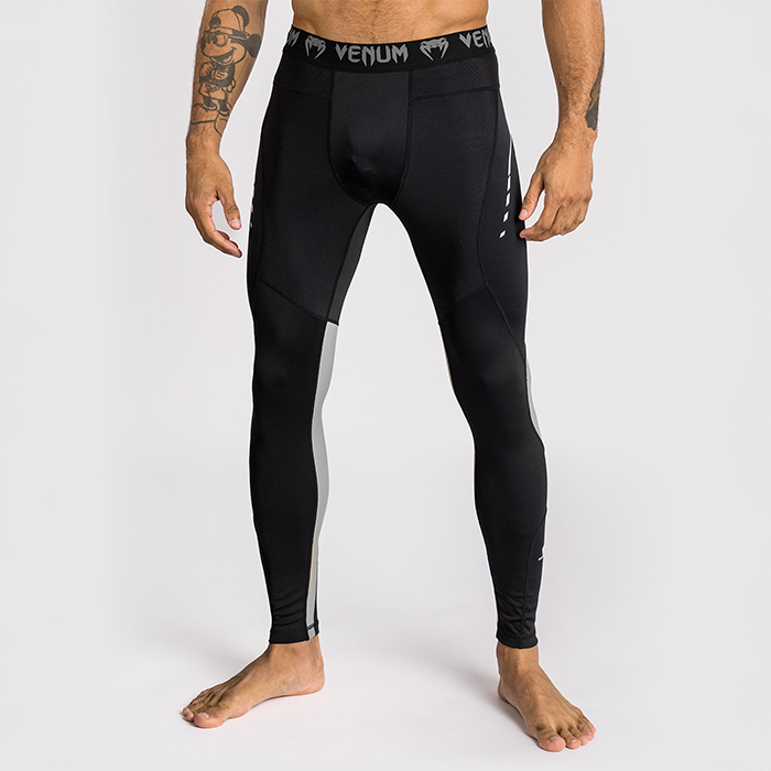 Venum Adrenaline Spats Svart Gr&aring;