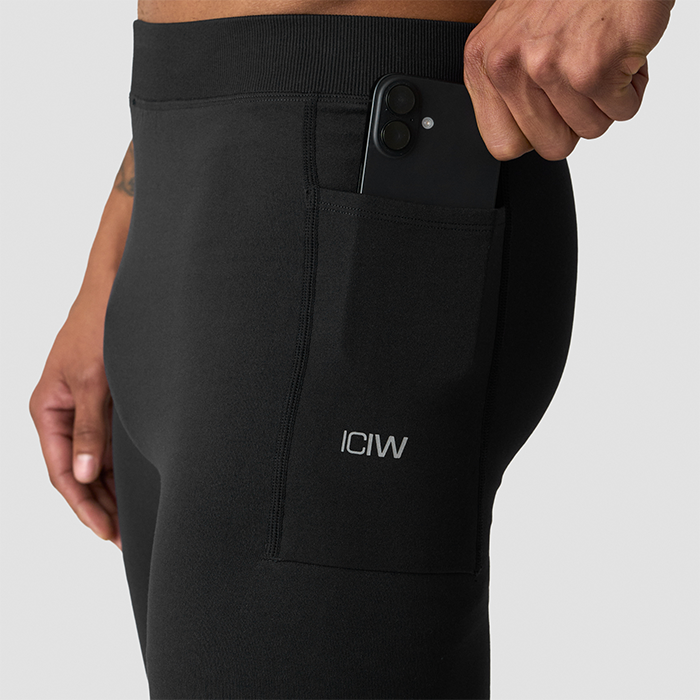 Essential Seamless Tights Svart