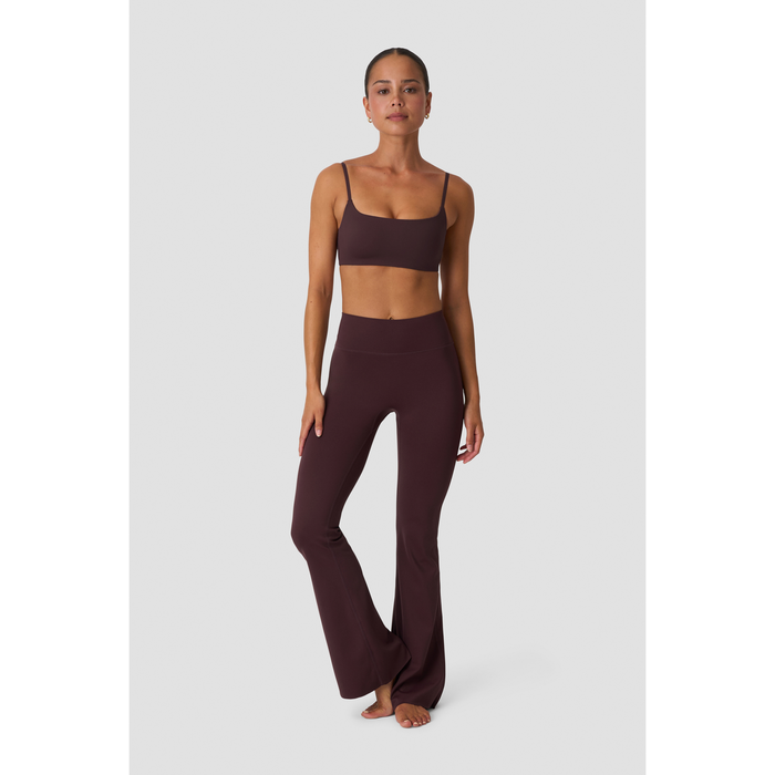 Nimble Utsvingte Tights Lav Midje Brun