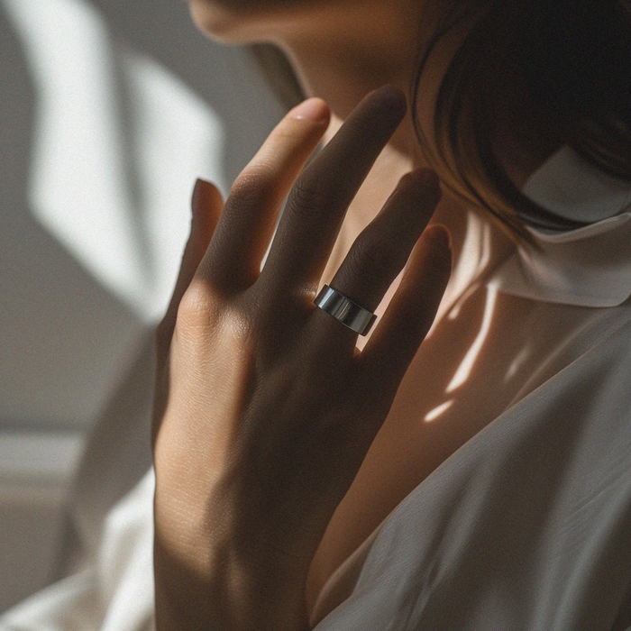 HAALE II Smart Ring Silver