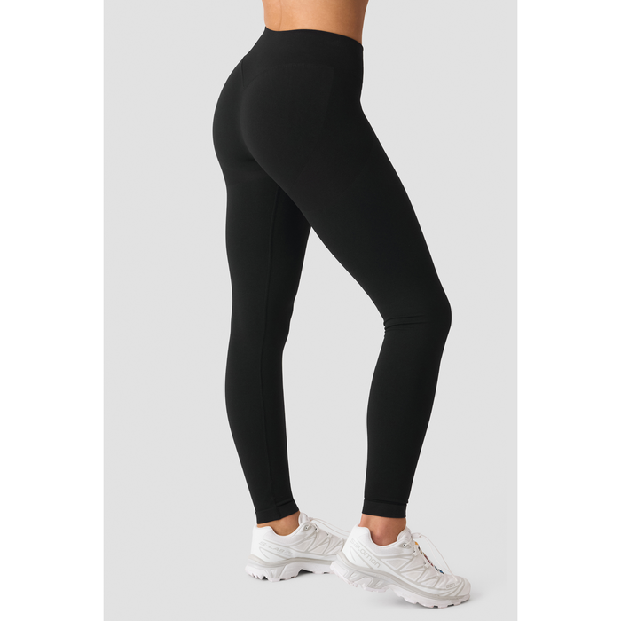 Smooth Seamless Tights V form Svart