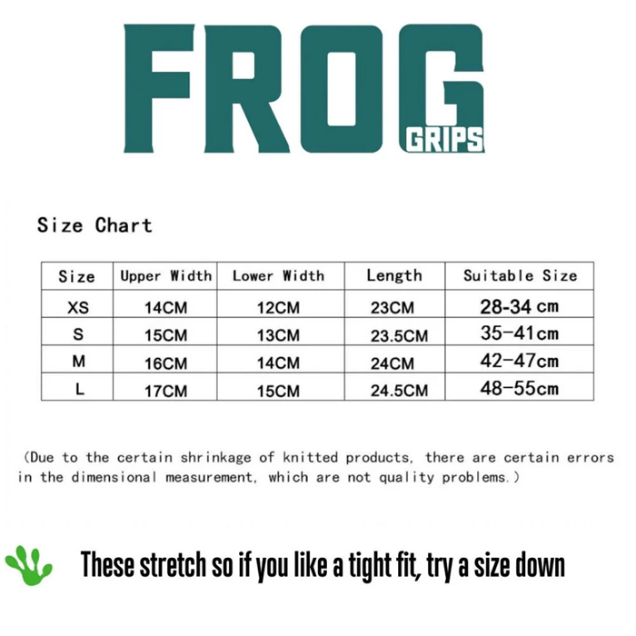 Frog Grips WOD Knebeskyttelse 4mm Svart