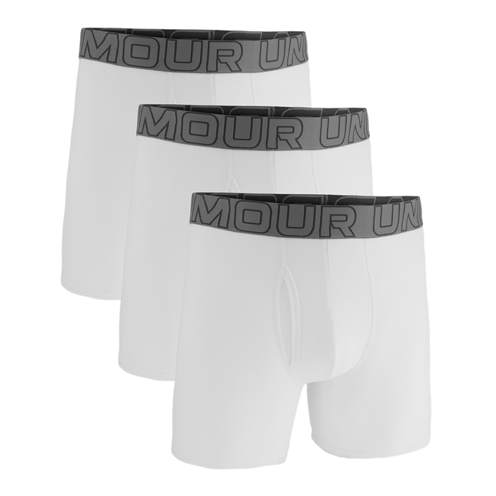 UA Performance Cotton Boxershorts 3-pack Hvit