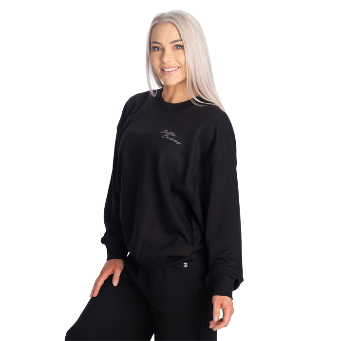 Oversized Genser Svart