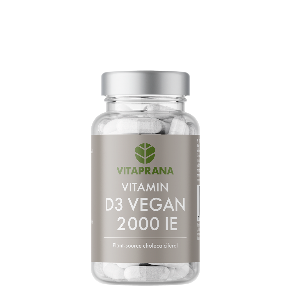 Vitamin D3 Vegan 2000 IE 110 kapsler