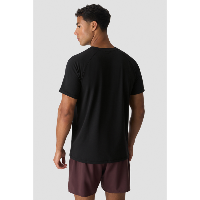 Workout Raglan T-skjorte Svart