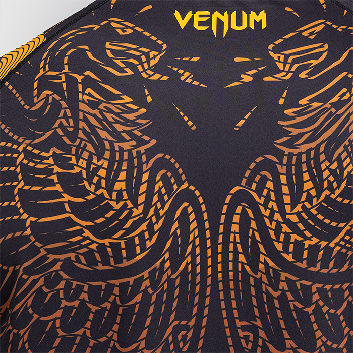 Venum Quetzal Fury Dry Tech T-skjorte Svart R&oslash;d Oransje