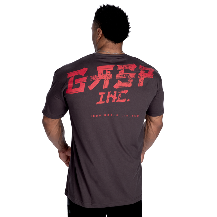 Nahma Standard Tee, Iron/Red