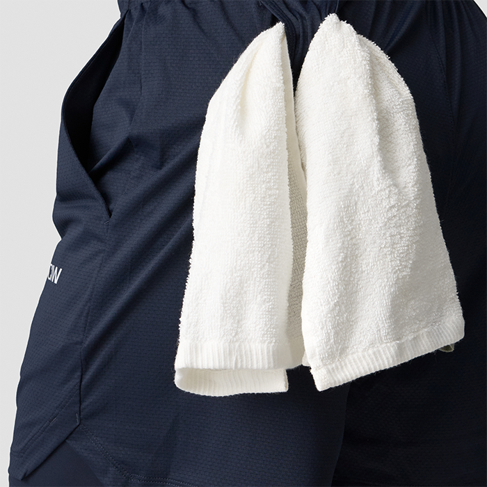 Stride Shorts Marinebl&aring;