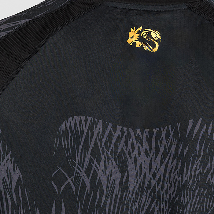 Venum X Chimaev Wild Borz Dry Tech T-skjorte Svart Gr&aring;